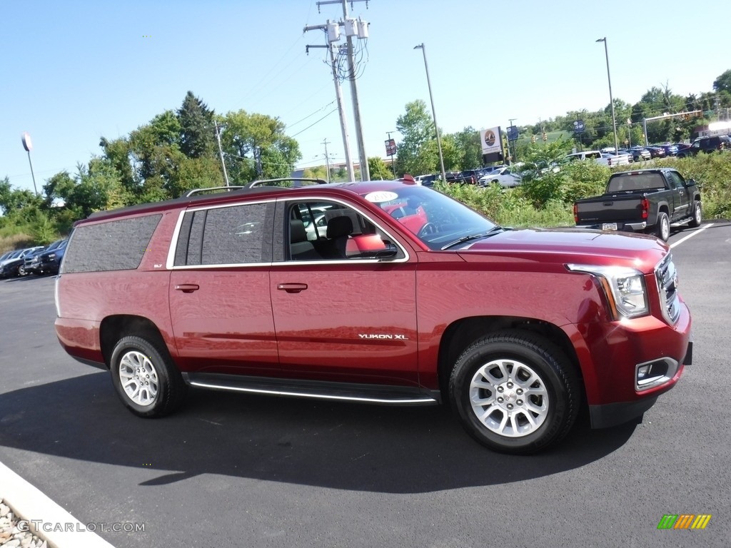 2019 Yukon SLT 4WD - Crimson Red Tintcoat / Jet Black photo #9