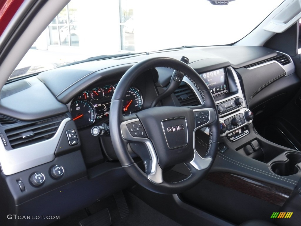 2019 Yukon SLT 4WD - Crimson Red Tintcoat / Jet Black photo #22