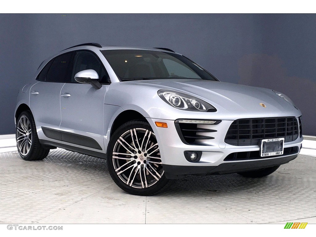 Rhodium Silver Metallic 2015 Porsche Macan S Exterior Photo #139291959