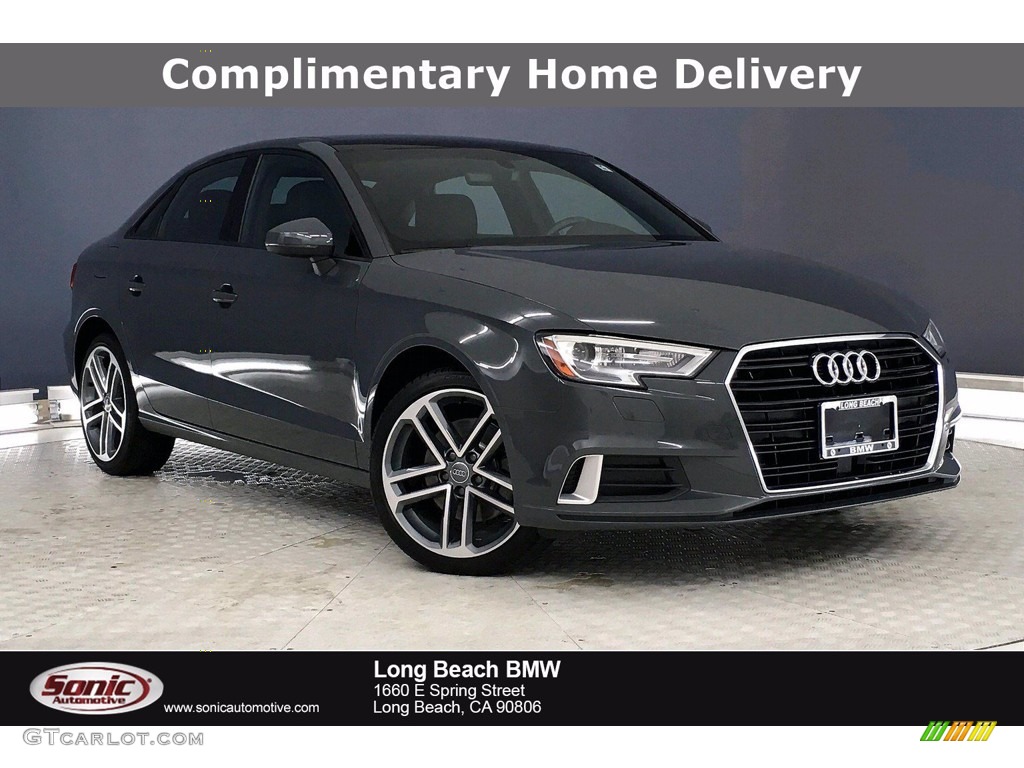 2017 A3 2.0 Premium - Nano Gray Metallic / Black photo #1
