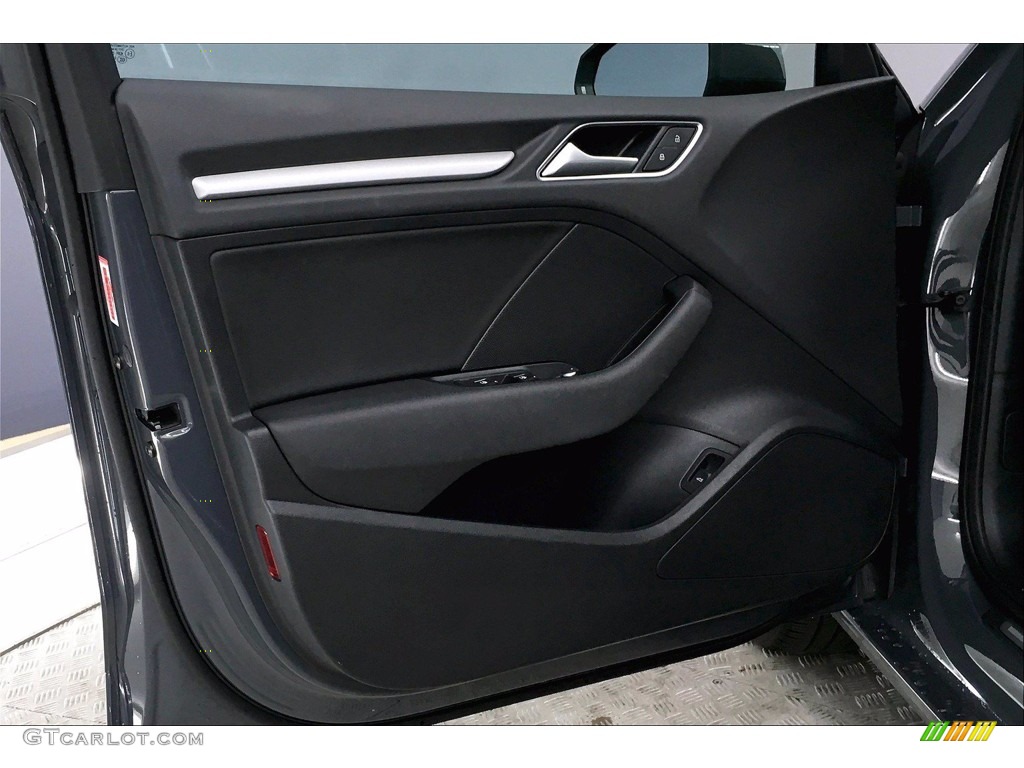 2017 Audi A3 2.0 Premium Black Door Panel Photo #139292412