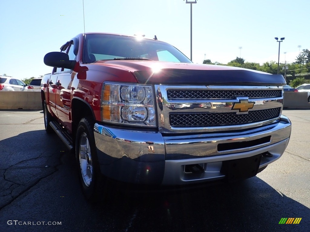 2013 Silverado 1500 LT Crew Cab 4x4 - Victory Red / Ebony photo #11