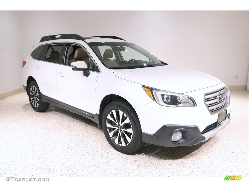 Crystal White Pearl 2016 Subaru Outback 2.5i Limited Exterior Photo #139294386