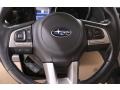 Warm Ivory 2016 Subaru Outback 2.5i Limited Steering Wheel