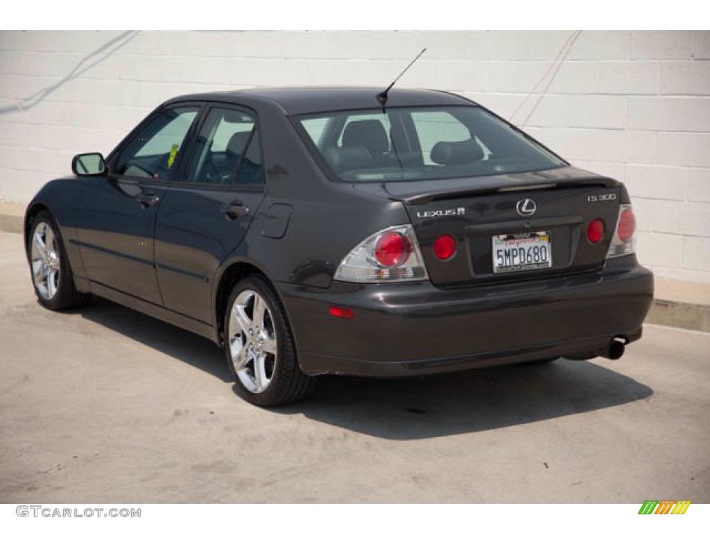 2005 IS 300 - Graphite Gray Pearl / Black photo #2