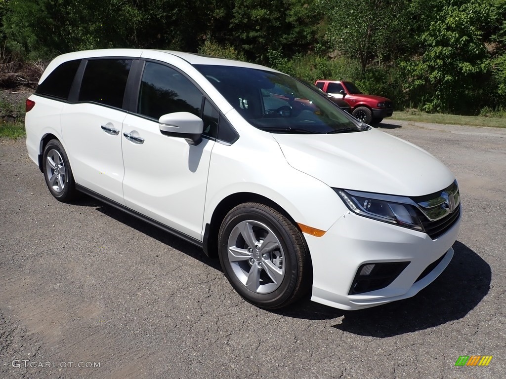 Platinum White Pearl 2020 Honda Odyssey EX-L Exterior Photo #139297176
