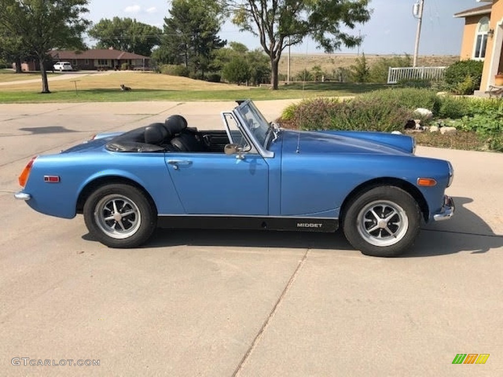 Light Blue Metallic 1973 MG Midget Standard Midget Model Exterior Photo #139297624