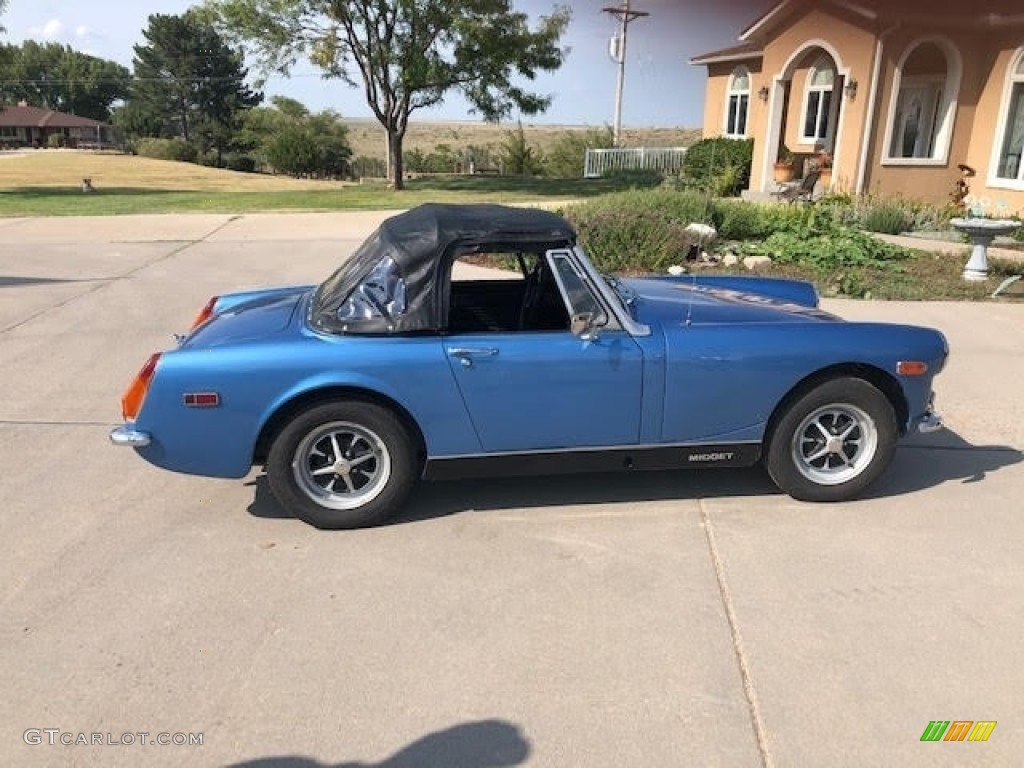 Light Blue Metallic 1973 MG Midget Standard Midget Model Exterior Photo #139297639