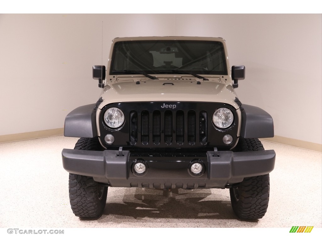 2017 Wrangler Unlimited Sport 4x4 - Gobi / Black photo #2