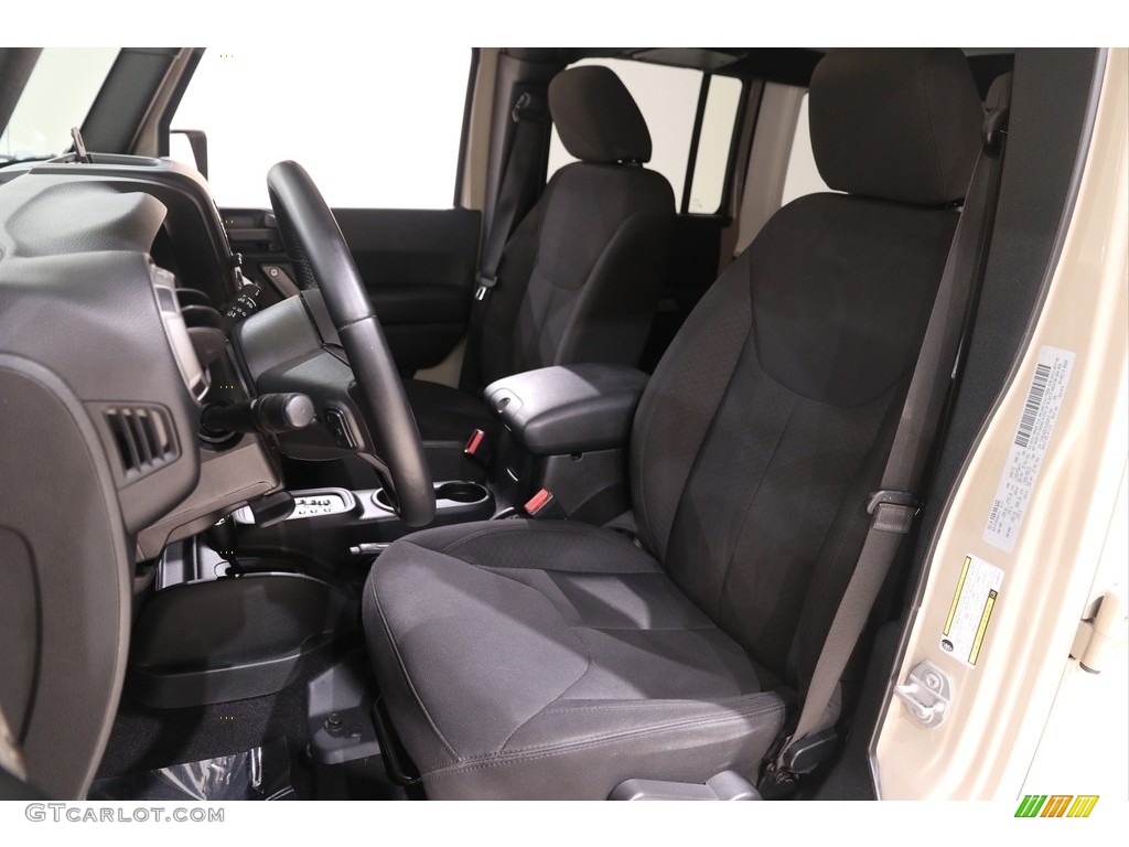 2017 Wrangler Unlimited Sport 4x4 - Gobi / Black photo #5