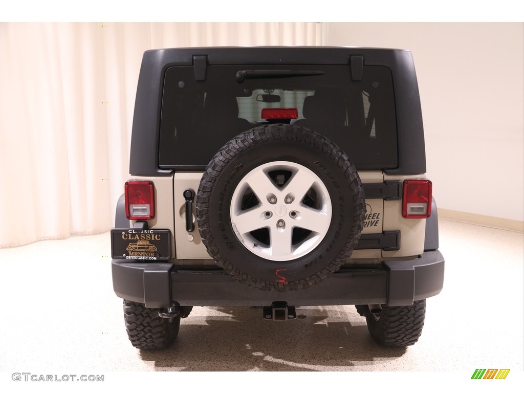 2017 Wrangler Unlimited Sport 4x4 - Gobi / Black photo #16