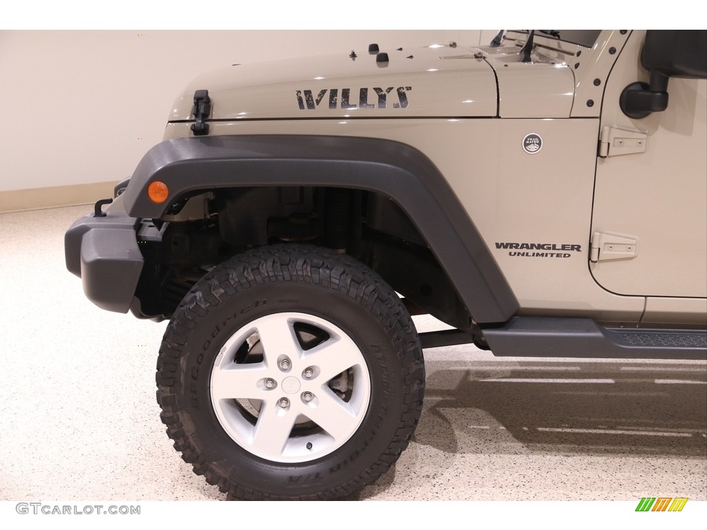 2017 Wrangler Unlimited Sport 4x4 - Gobi / Black photo #18