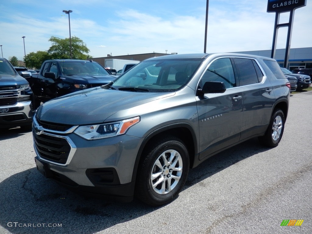 2020 Traverse LS AWD - Satin Steel Metallic / Jet Black photo #1