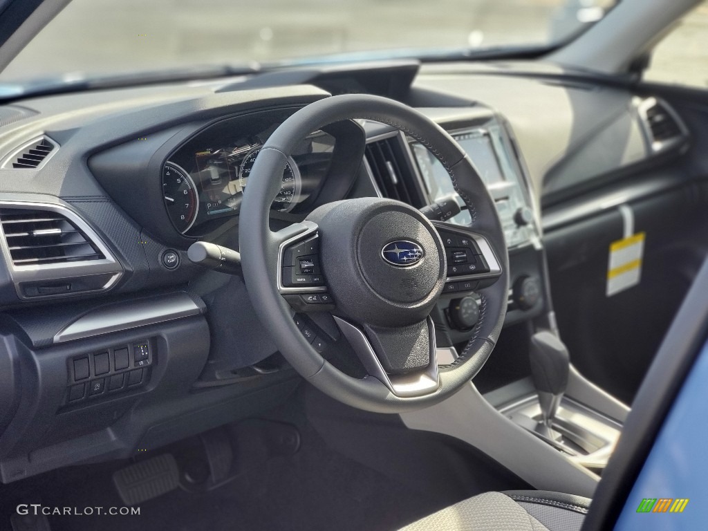 2020 Forester 2.5i Premium - Horizon Blue Pearl / Gray photo #8