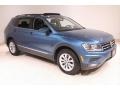 Silk Blue Metallic 2018 Volkswagen Tiguan SE