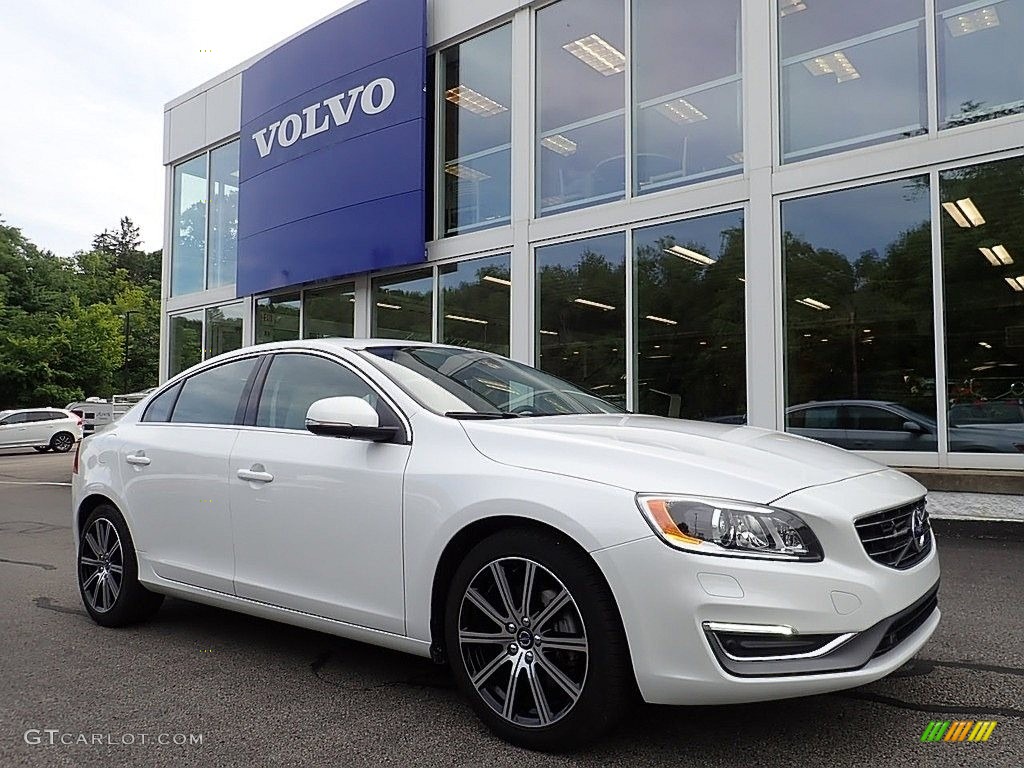 2017 S60 T5 AWD - Ice White / Soft Beige photo #1