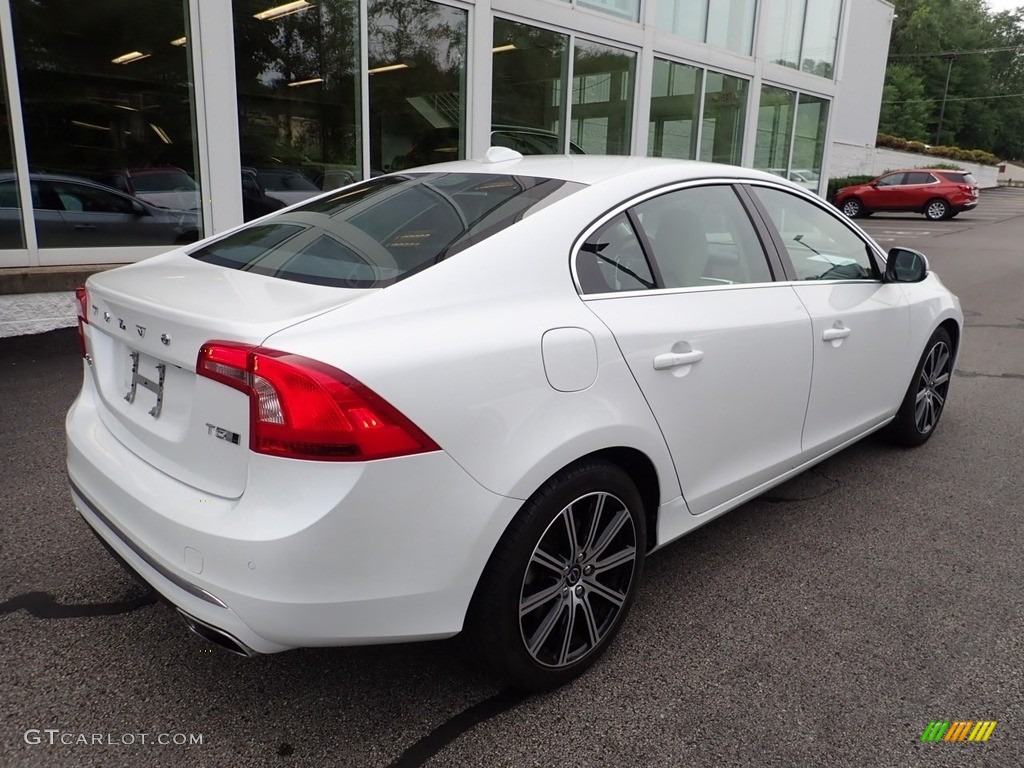 2017 S60 T5 AWD - Ice White / Soft Beige photo #3