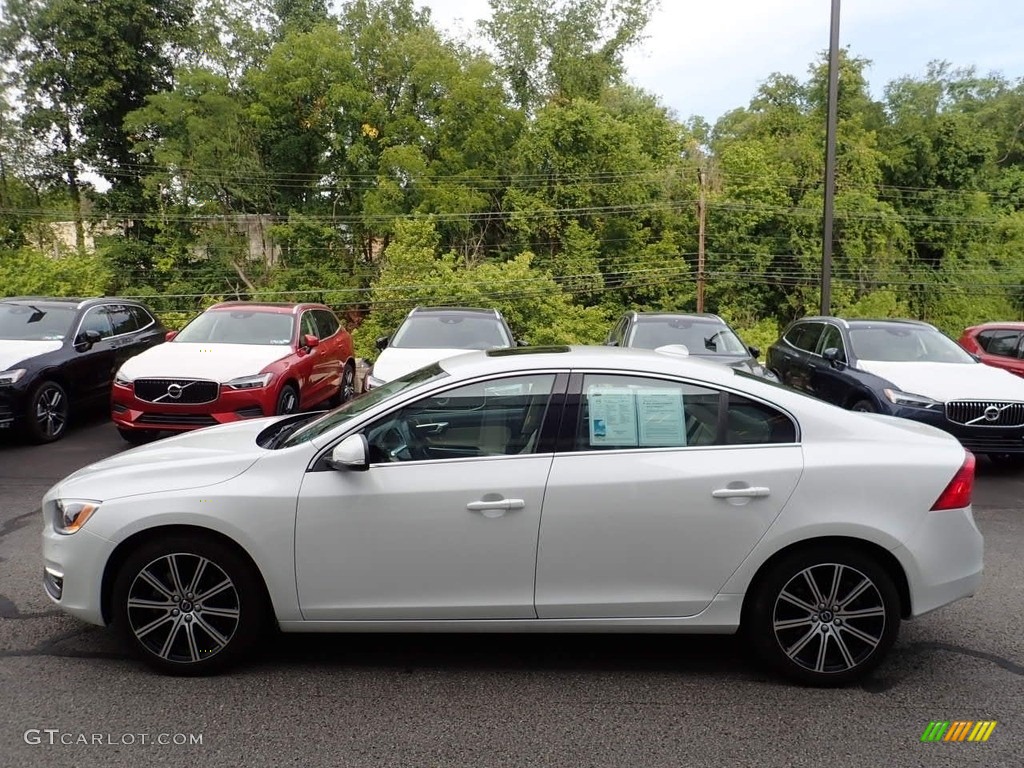 2017 S60 T5 AWD - Ice White / Soft Beige photo #7
