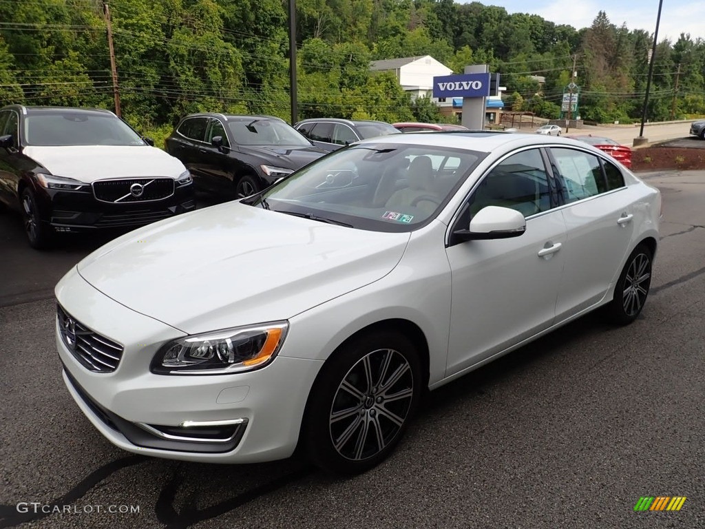 Ice White 2017 Volvo S60 T5 AWD Exterior Photo #139300444