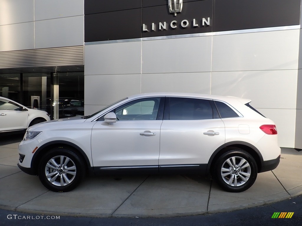 White Platinum 2017 Lincoln MKX Premier AWD Exterior Photo #139300624