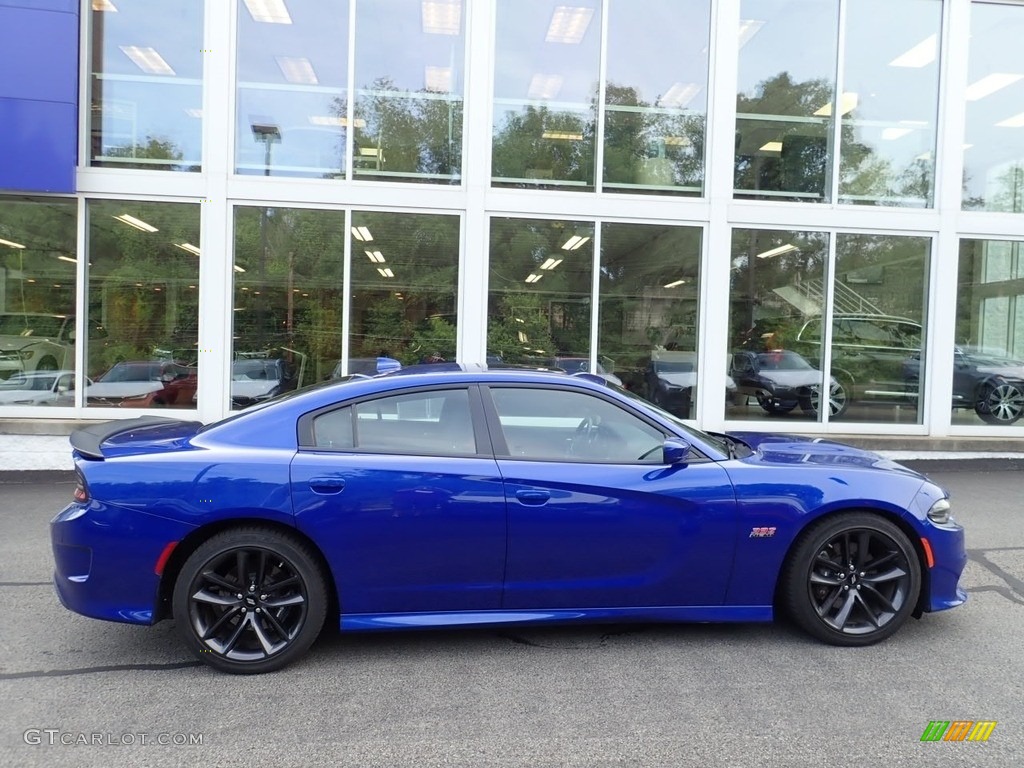 Indigo Blue 2019 Dodge Charger R/T Scat Pack Exterior Photo #139300891