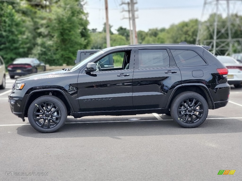 Diamond Black Crystal Pearl 2020 Jeep Grand Cherokee Altitude 4x4 Exterior Photo #139301101