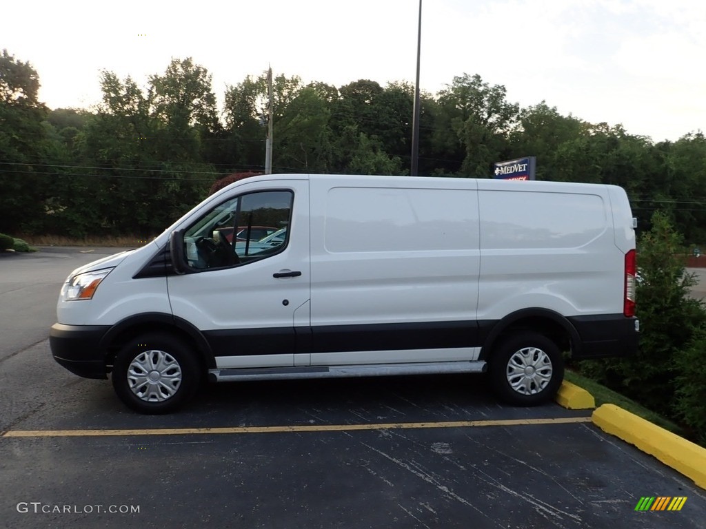 2019 Transit Van 250 LR Regular - Oxford White / Charcoal black photo #2