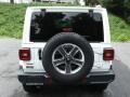 2020 Bright White Jeep Wrangler Unlimited Sahara 4x4  photo #7