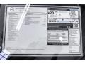  2020 SL 550 Roadster Window Sticker