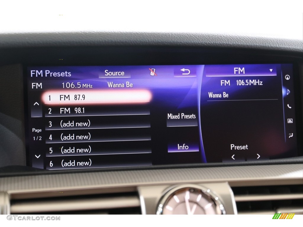 2016 Lexus LS 460 AWD F Sport Audio System Photos