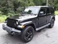 2020 Black Jeep Wrangler Unlimited Sahara 4x4  photo #2