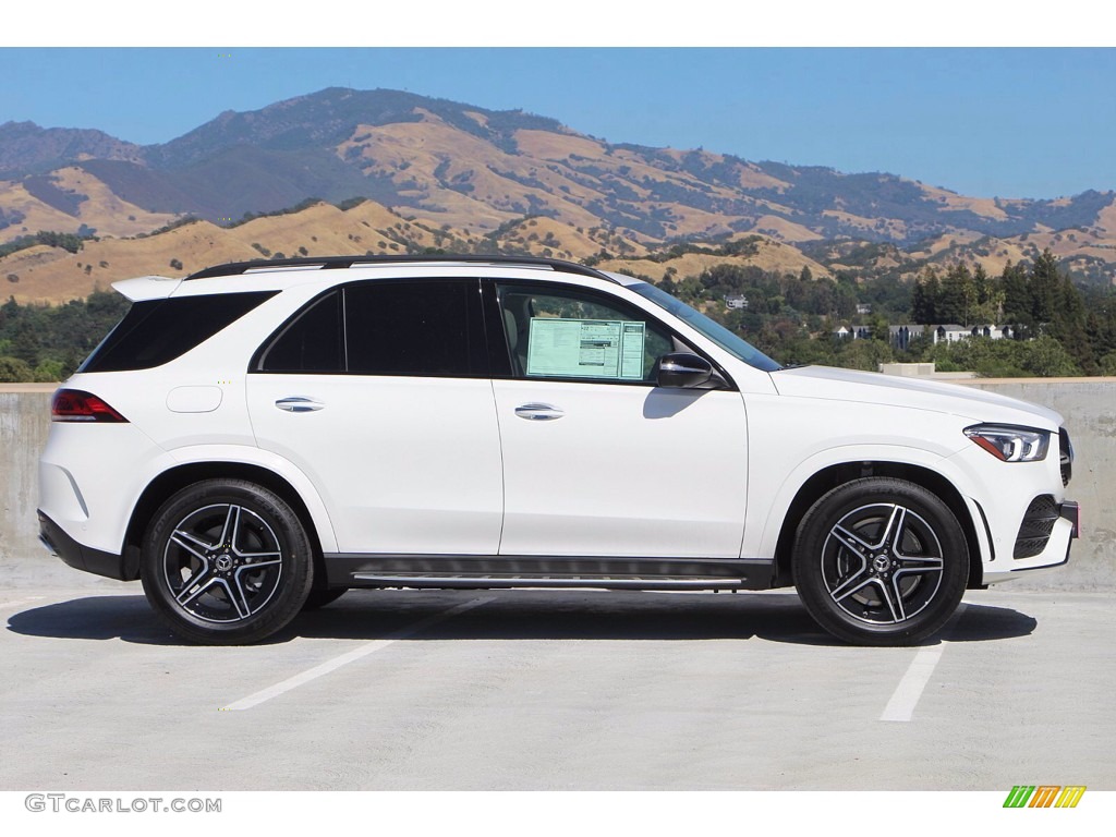 Polar White 2020 Mercedes-Benz GLE 350 4Matic Exterior Photo #139302514