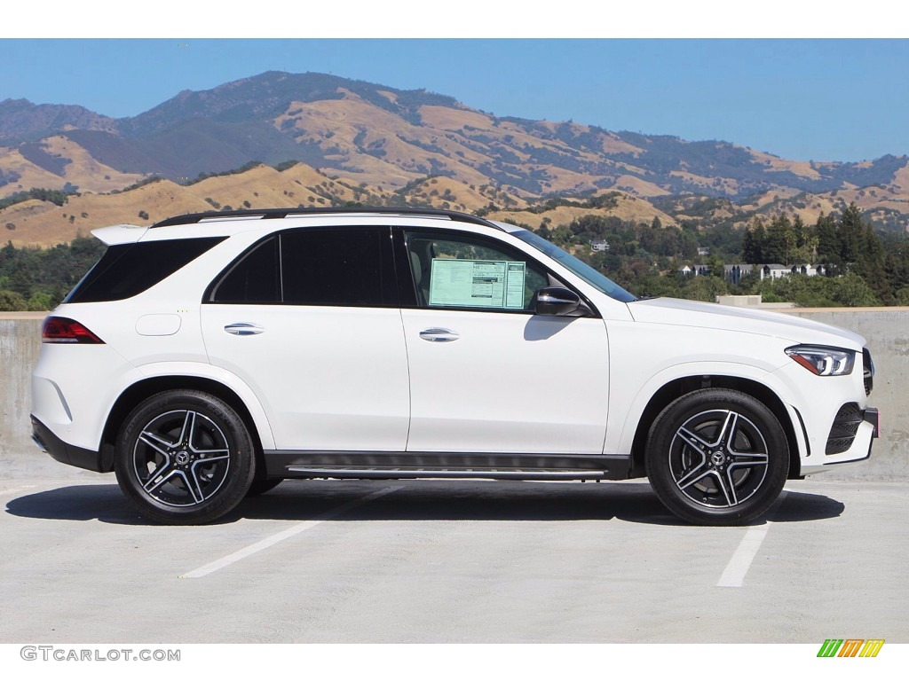 2020 GLE 350 4Matic - Polar White / Black photo #5