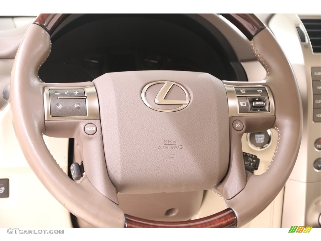 2016 Lexus GX 460 Luxury Ecru Steering Wheel Photo #139302538