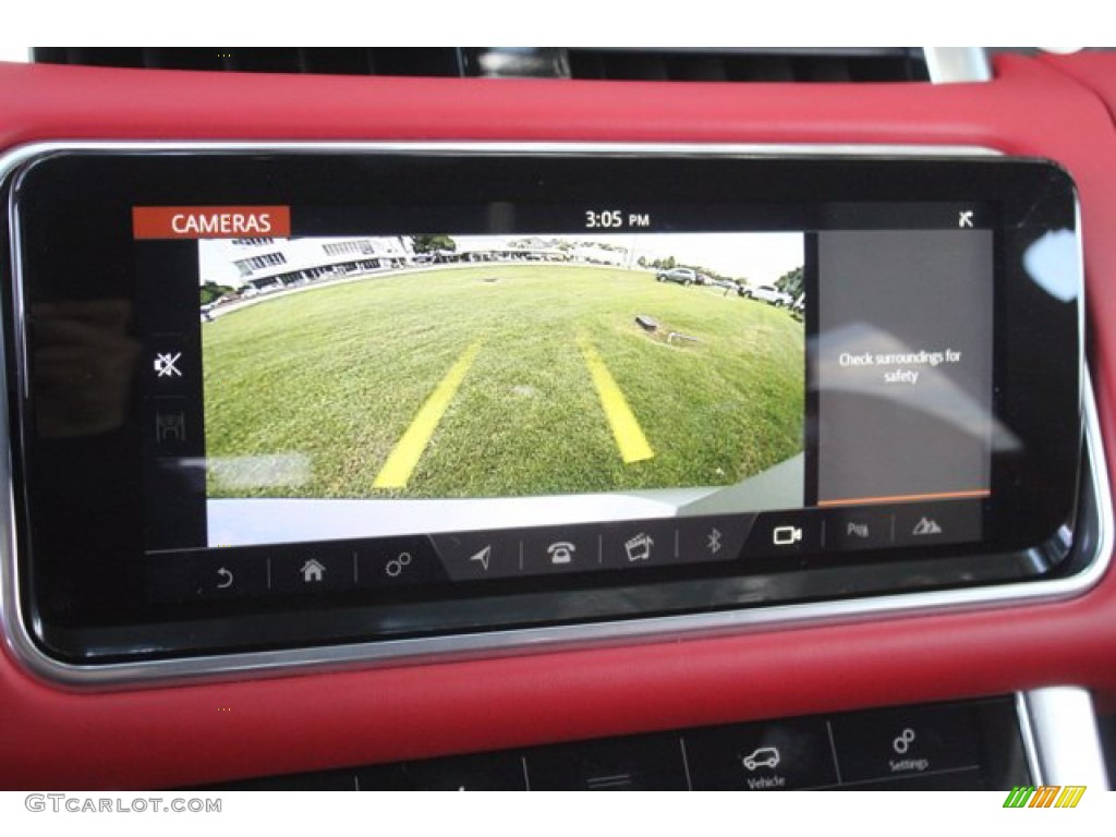 2020 Range Rover Sport HSE Dynamic - Indus Silver Metallic / Ebony/Pimento photo #17