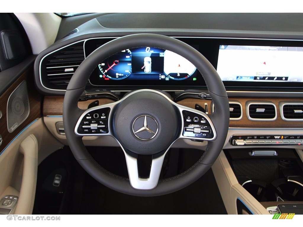 2020 Mercedes-Benz GLE 350 4Matic Black Steering Wheel Photo #139302724