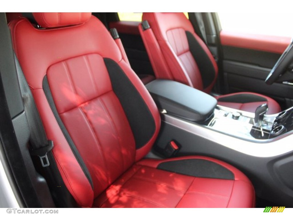 Ebony/Pimento Interior 2020 Land Rover Range Rover Sport HSE Dynamic Photo #139302970