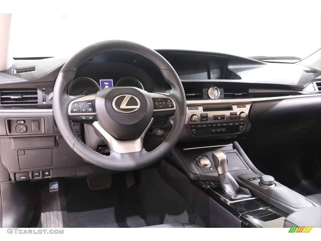 2016 Lexus ES 350 Black Dashboard Photo #139303021