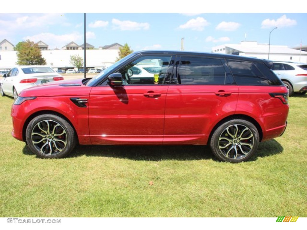Firenze Red Metallic 2020 Land Rover Range Rover Sport HSE Dynamic Exterior Photo #139303153