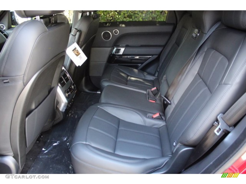 2020 Land Rover Range Rover Sport HSE Dynamic Rear Seat Photos