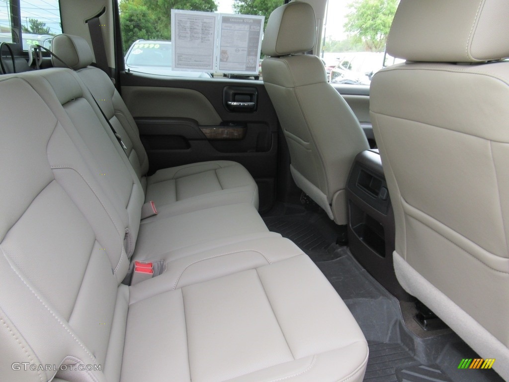 2018 GMC Sierra 1500 SLT Crew Cab 4WD Rear Seat Photos