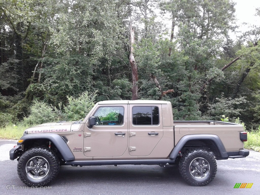 2020 Gladiator Rubicon 4x4 - Gator / Black/Dark Saddle photo #1