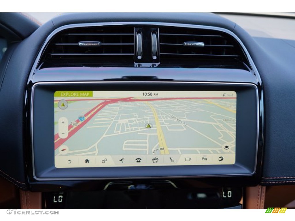 2020 Jaguar F-PACE SVR Navigation Photos