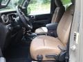 Black/Dark Saddle Front Seat Photo for 2020 Jeep Gladiator #139304047