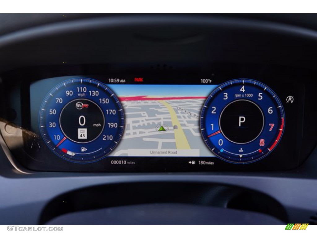 2020 Jaguar F-PACE SVR Gauges Photo #139304110