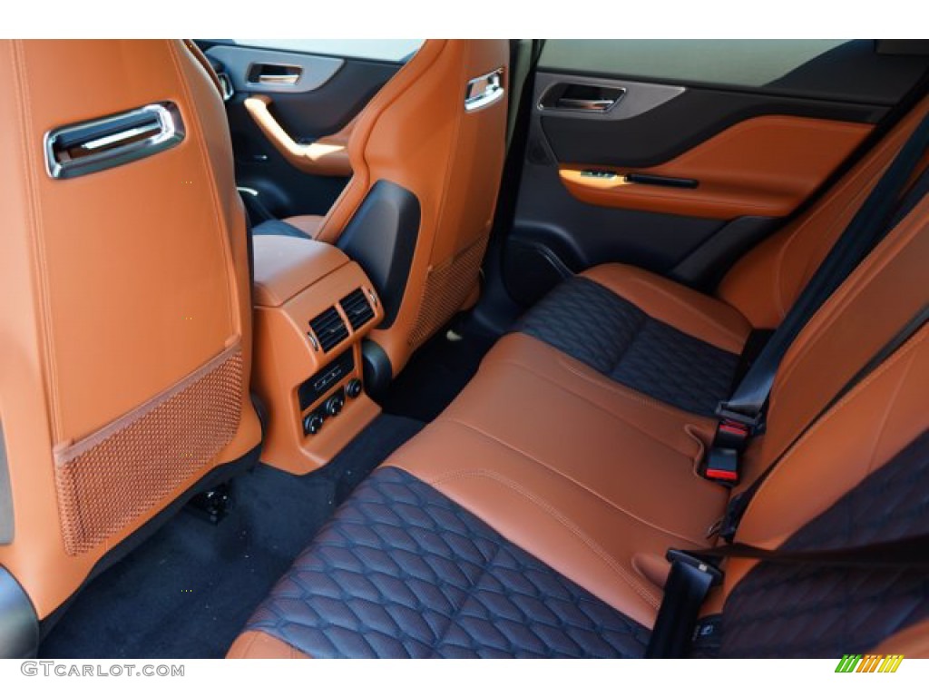 2020 Jaguar F-PACE SVR Rear Seat Photo #139304146