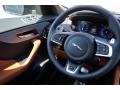 2020 Jaguar F-PACE Ebony/Vintage Tan Interior Steering Wheel Photo