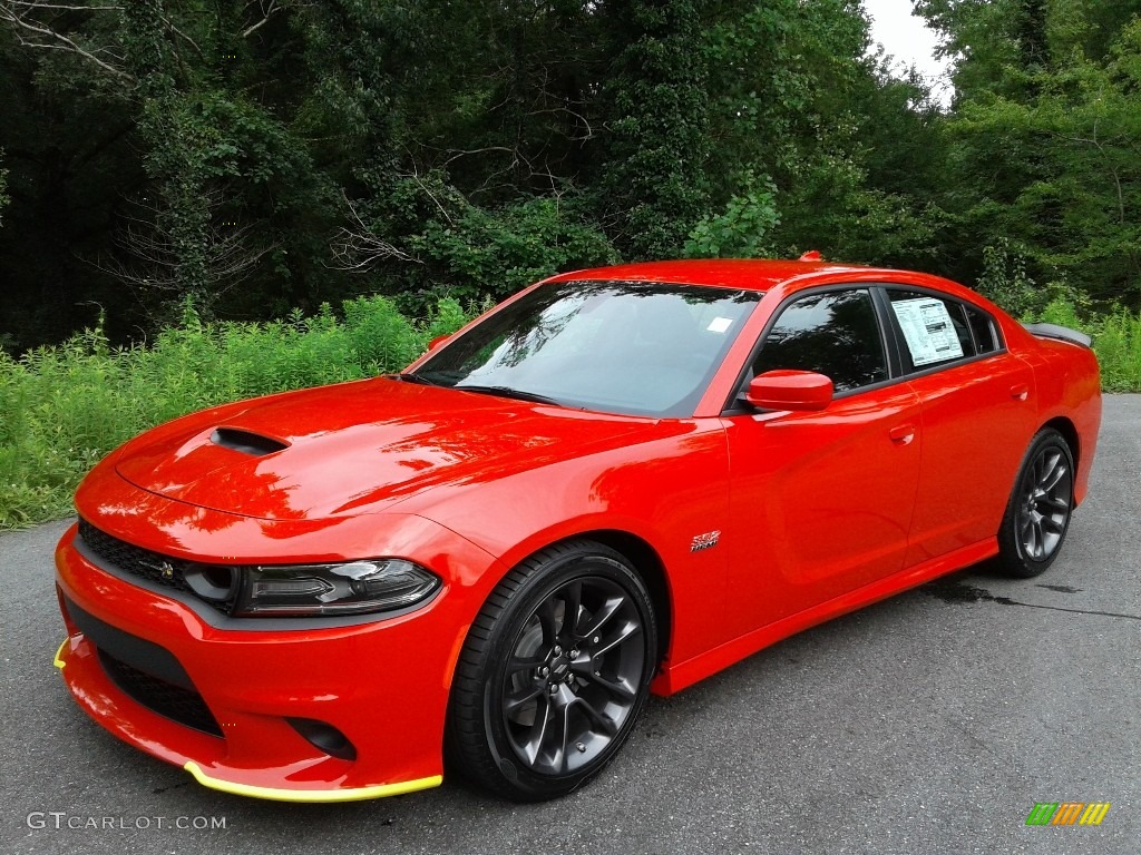 2020 Charger Scat Pack - TorRed / Black photo #2