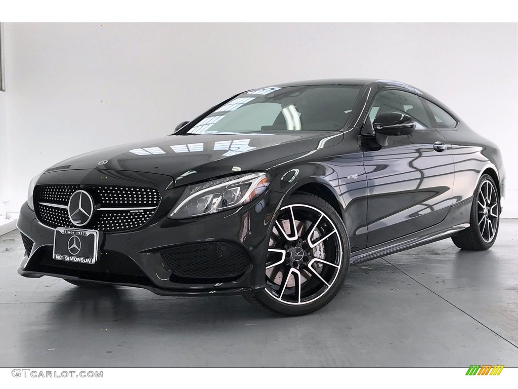 Black 2017 Mercedes-Benz C 43 AMG 4Matic Coupe Exterior Photo #139304596