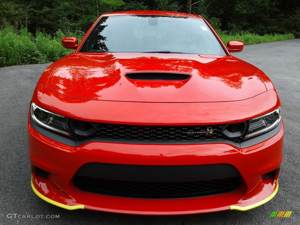 2020 Charger Scat Pack - TorRed / Black photo #3